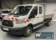 FORD TRANSIT CHASSIS DOUBLE CABINE BENNE DOUBLE CABINE 7 PLACES P350 L4H3 HD RJ 2.0 TDCI 170 AMBIENTE