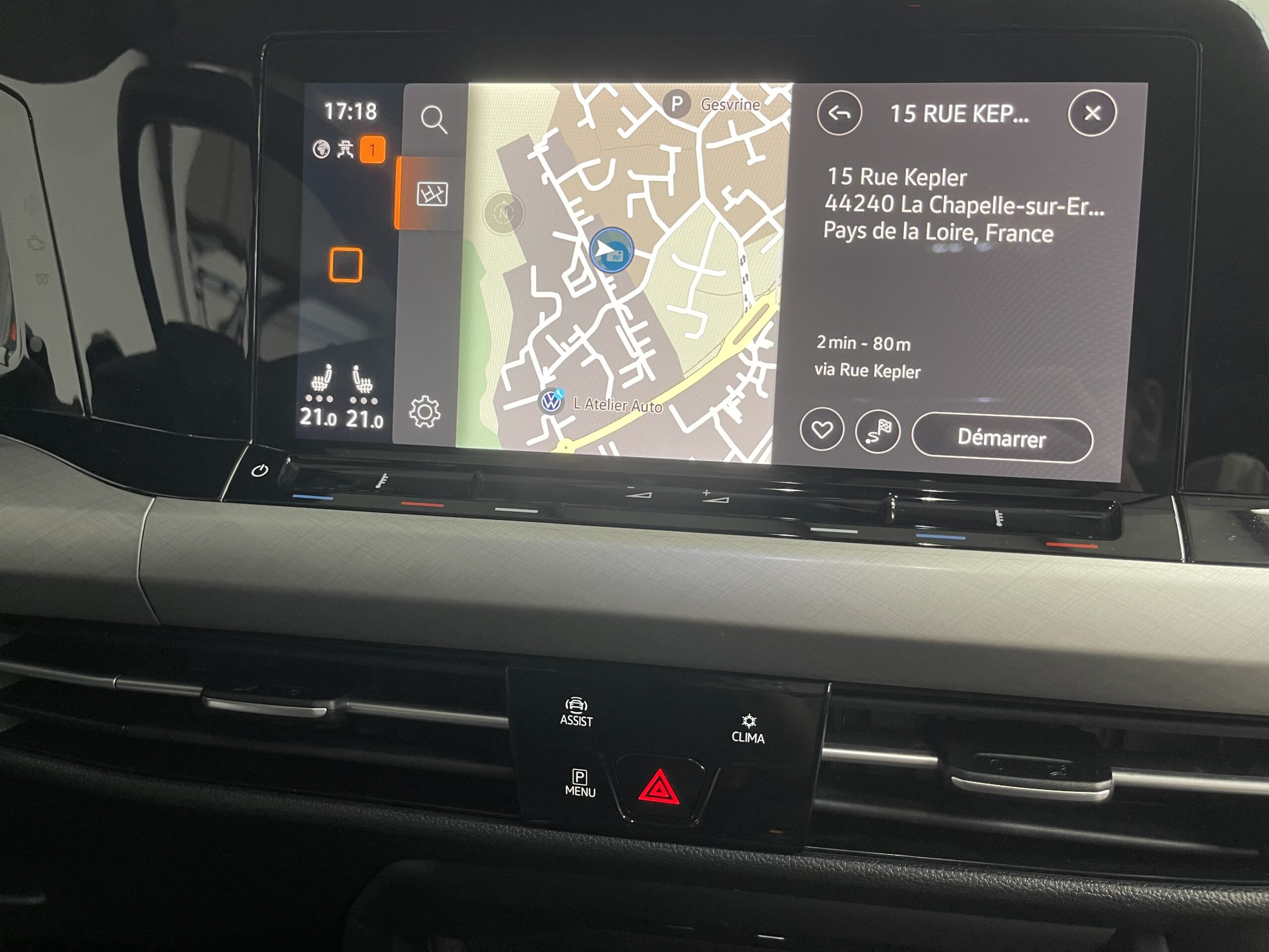 VOLKSWAGEN GOLF Golf VIII 1.0 eTSI OPF 110 DSG7 BlueMotion Technology