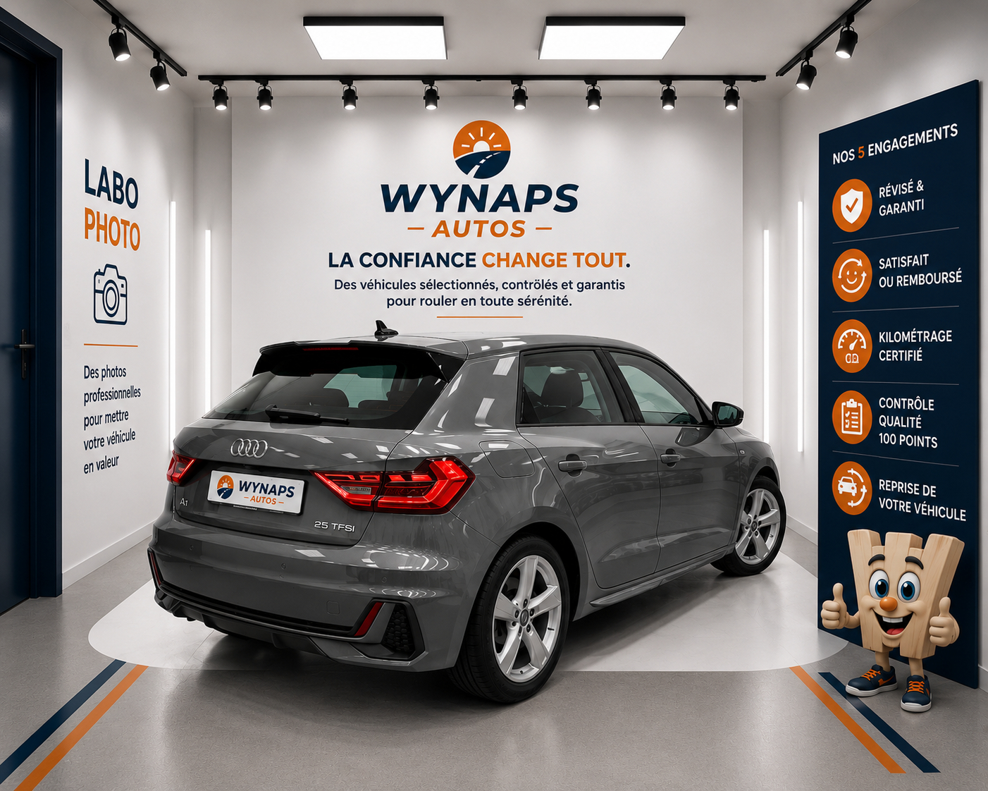 AUDI A1 SPORTBACK 25 TFSI 95 ch S tronic 7 S Line