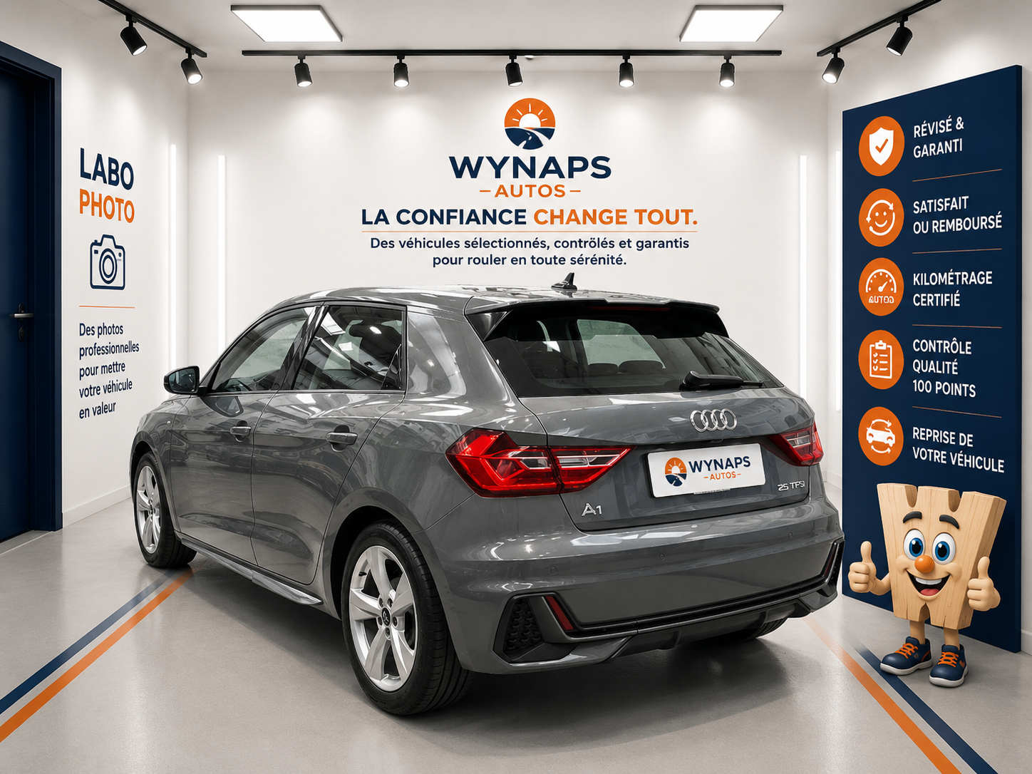 AUDI A1 SPORTBACK 25 TFSI 95 ch S tronic 7 S Line