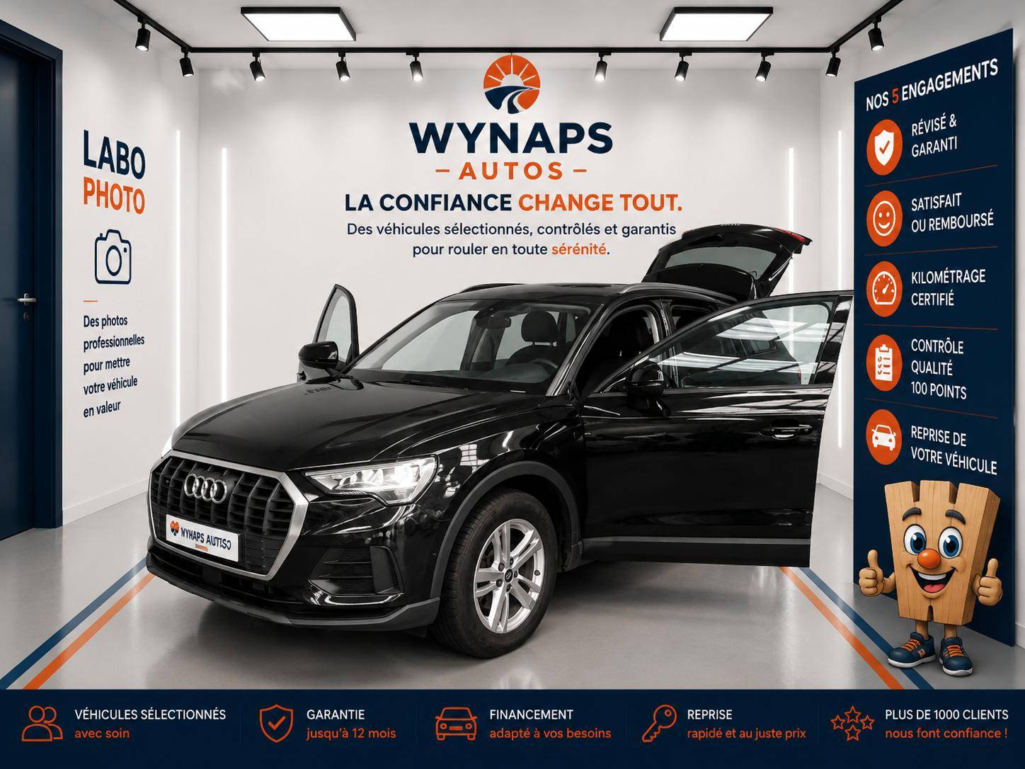 AUDI Q3 35 TDI 150 ch S tronic 7