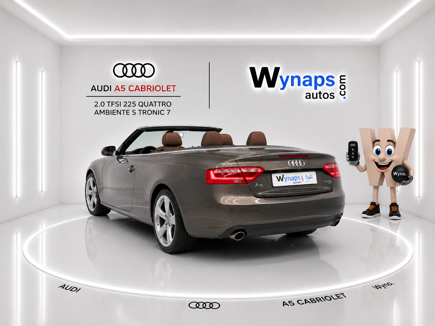 AUDI A5 CABRIOLET 2.0 TFSI 225 Quattro Ambiente S tronic 7 (moteur échange standard)