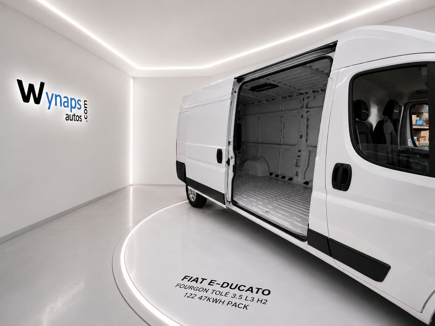FIAT E-DUCATO FOURGON TOLE 3.5 L3 H2 122 47KWH PACK