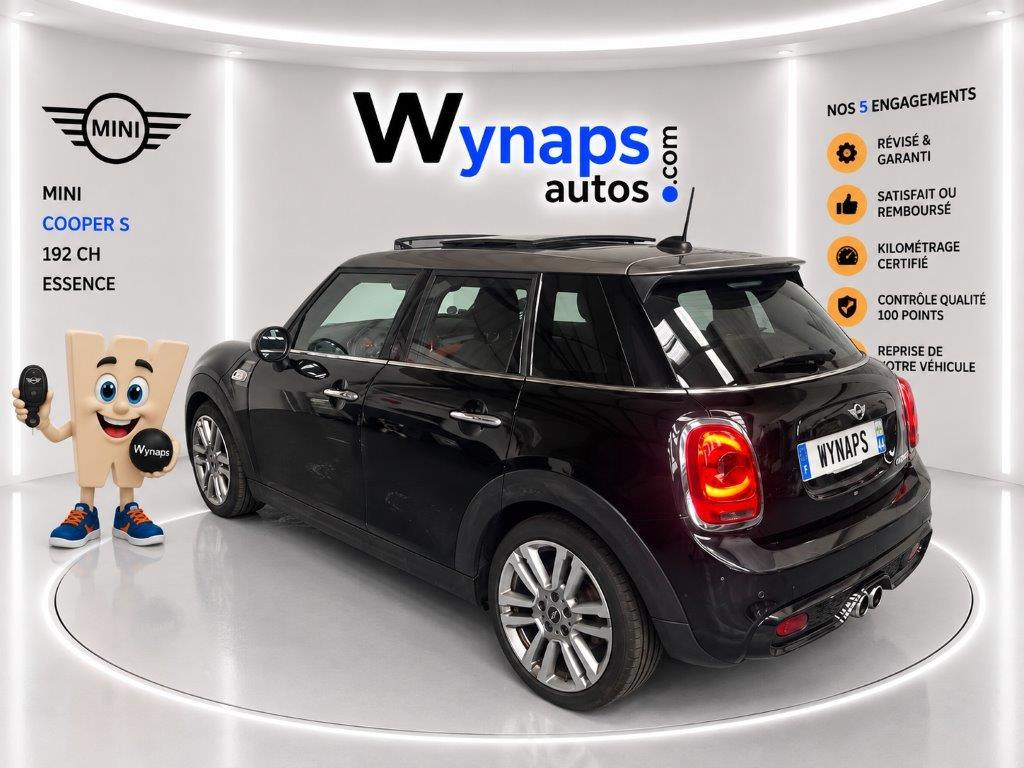 MINI HATCH 5 PORTES F55 Cooper S 192 ch BVA6 Finition Red Hot Chili  (dépots vente)