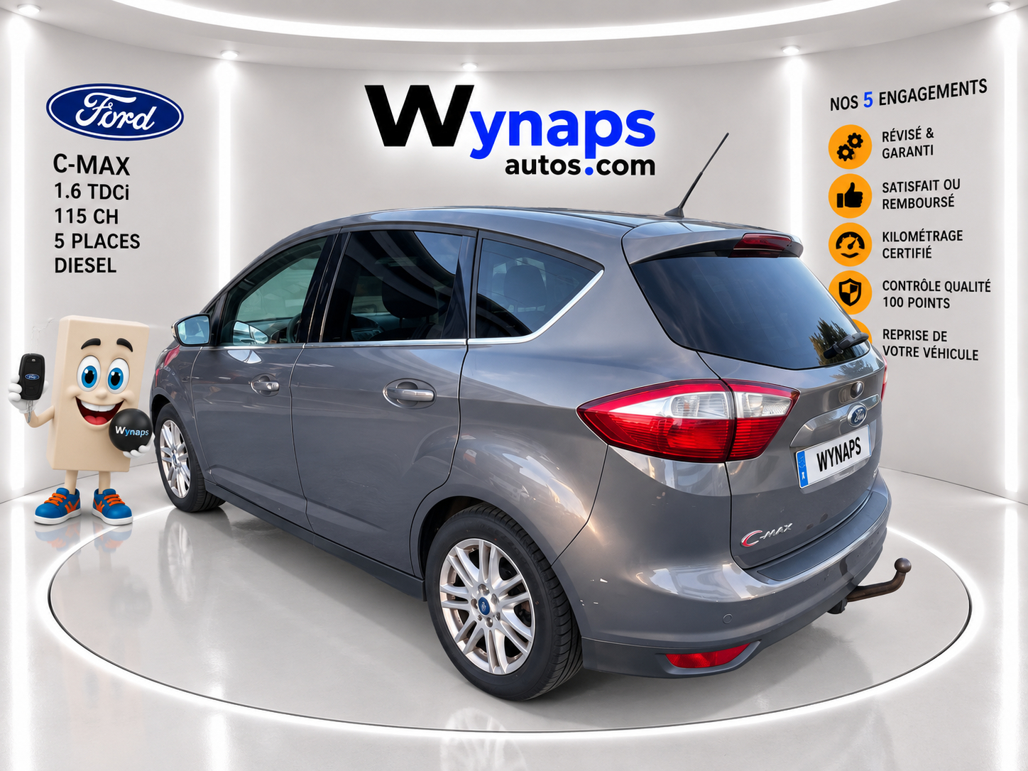 FORD C-MAX 1.6 TDCI 115 FAP Titanium X