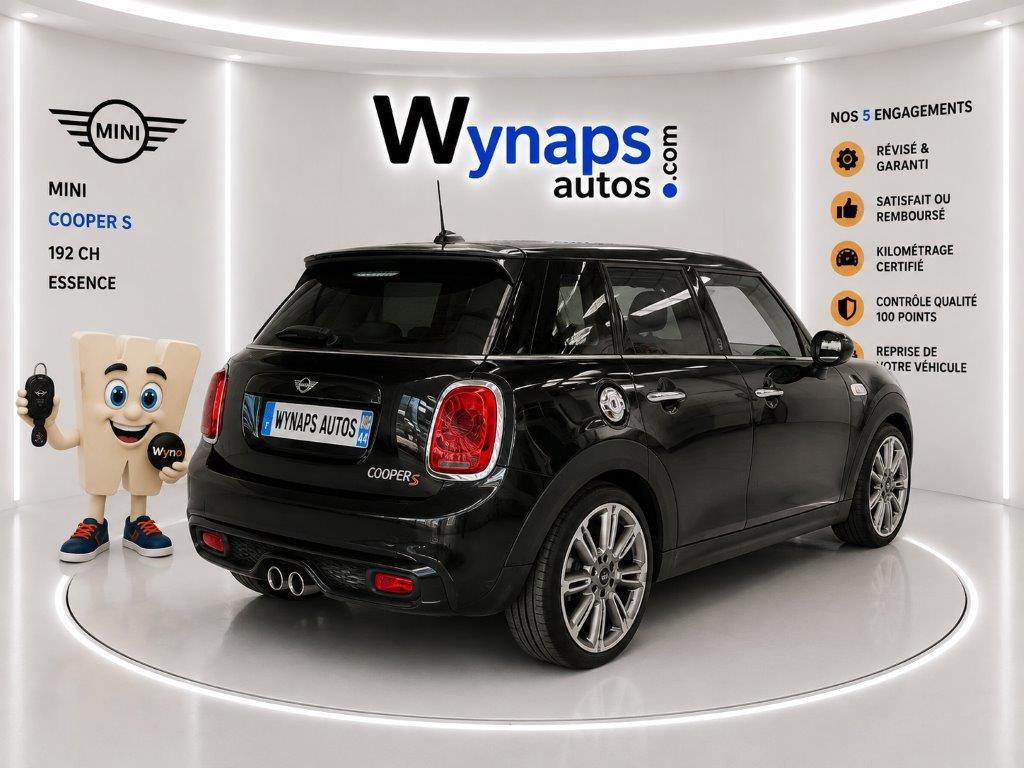 MINI HATCH 5 PORTES F55 Cooper S 192 ch BVA6 Finition Red Hot Chili  (dépots vente)