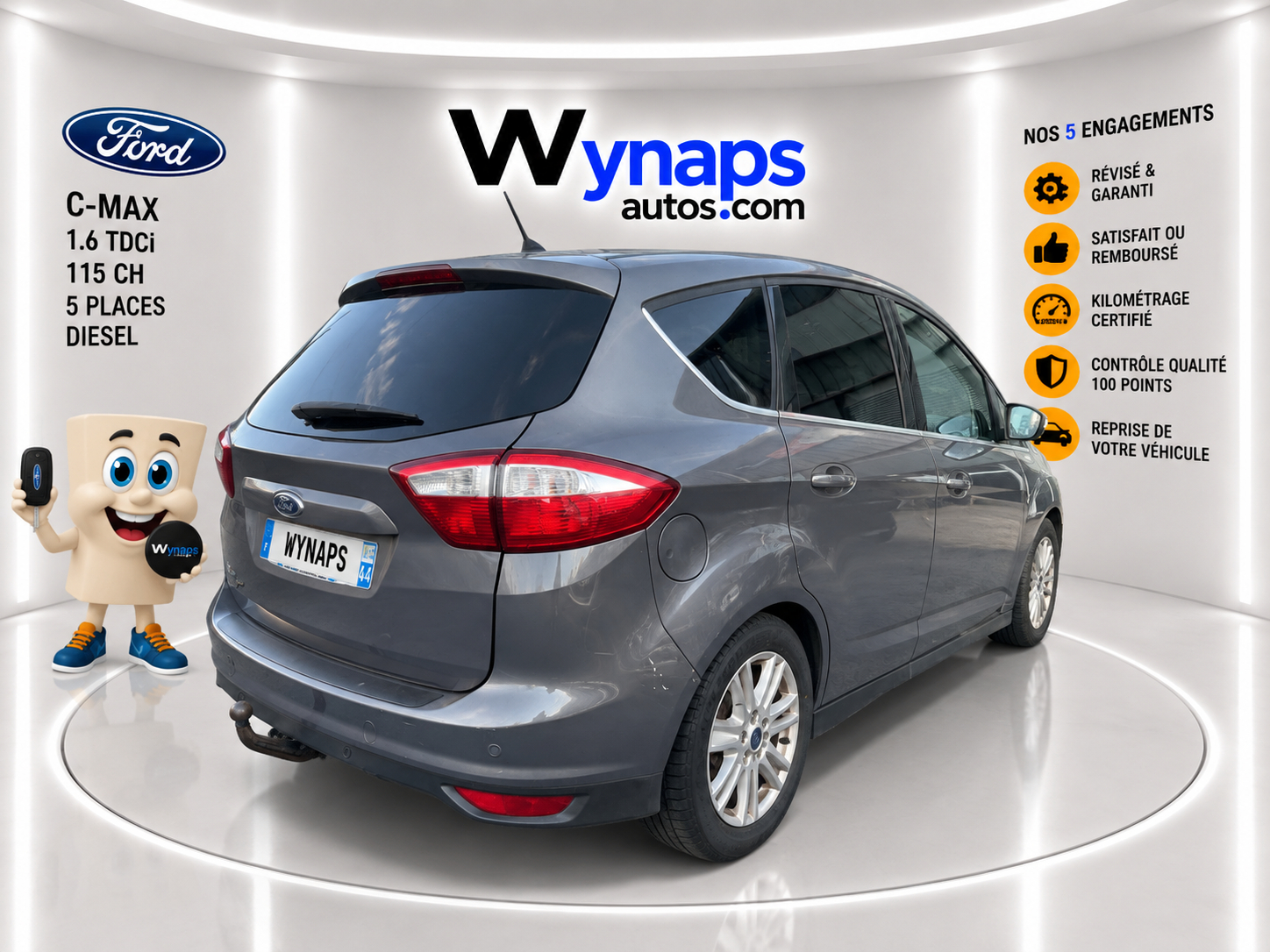 FORD C-MAX 1.6 TDCI 115 FAP Titanium X