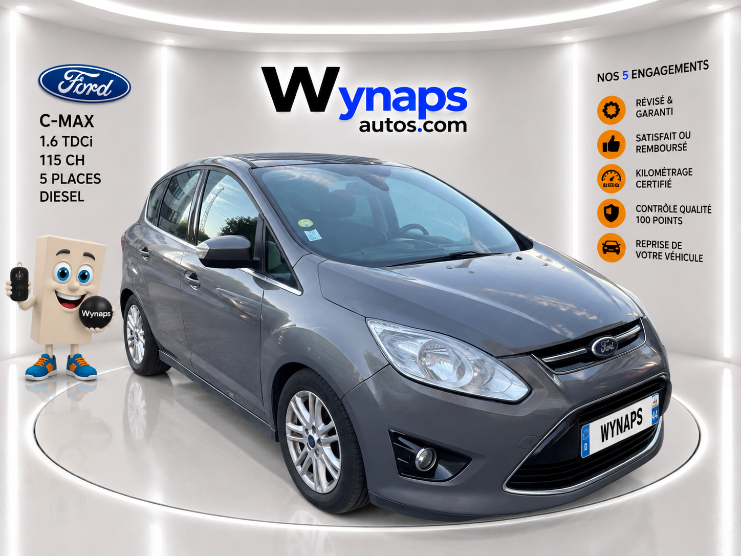 FORD C-MAX 1.6 TDCI 115 FAP Titanium X