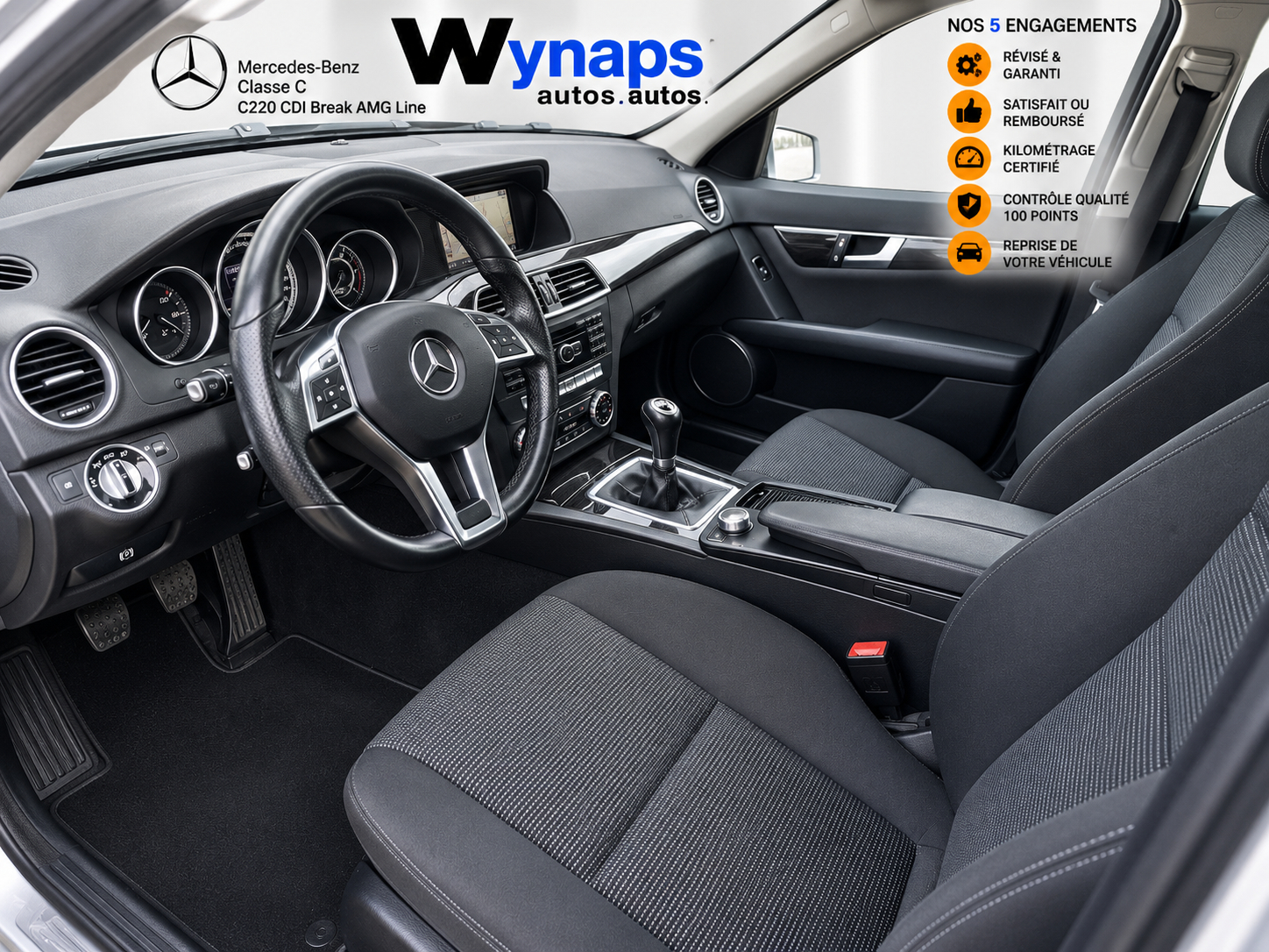 MERCEDES-BENZ CLASSE C BREAK 180 CDI BlueEfficiency Sportline